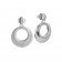Orecchini Boccadamo Donna Brunilde in Bronzo Zirconia XOR388 - XOR388
